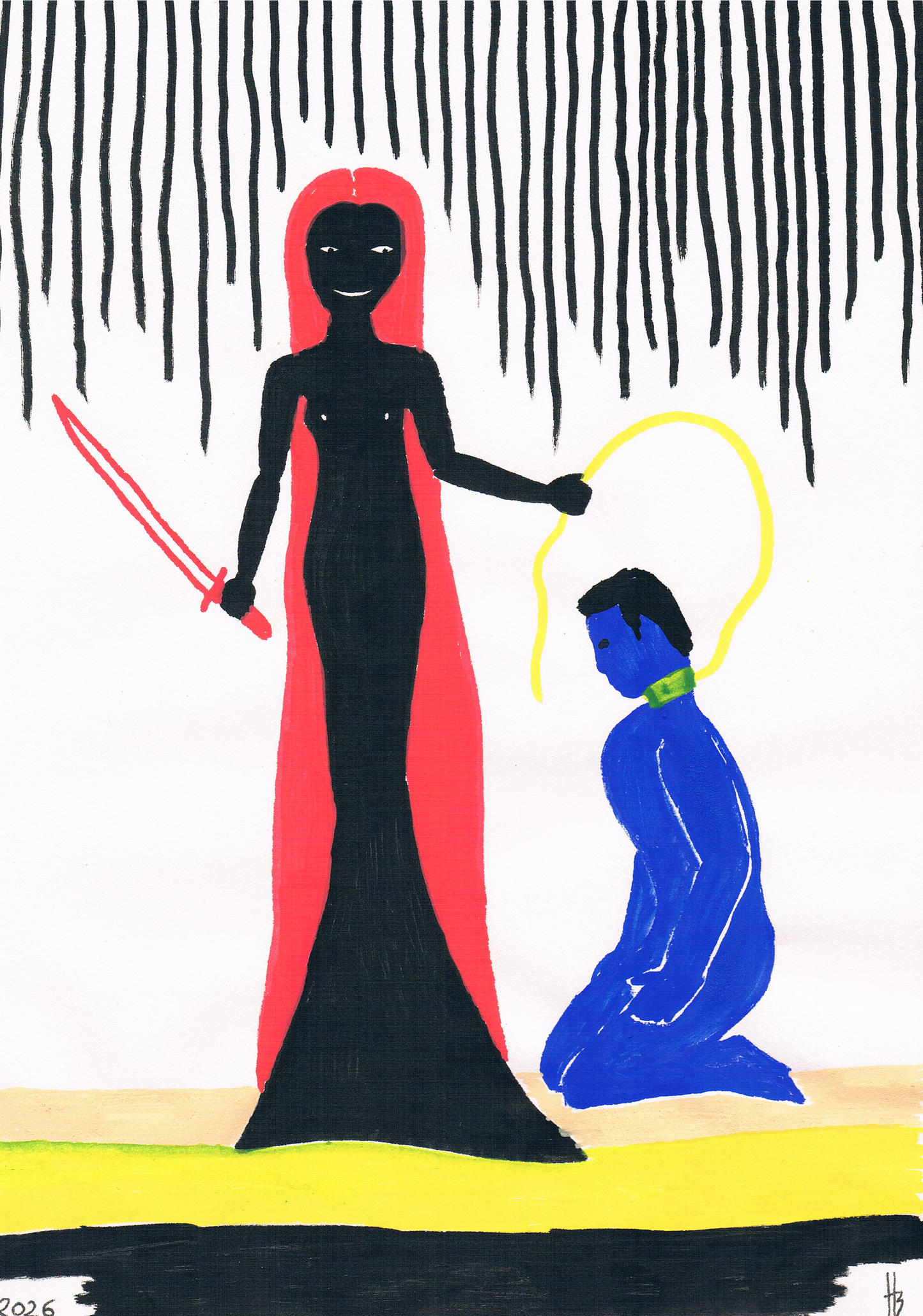 The slave man